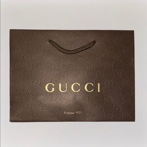Gucci Brown Shopping Bag